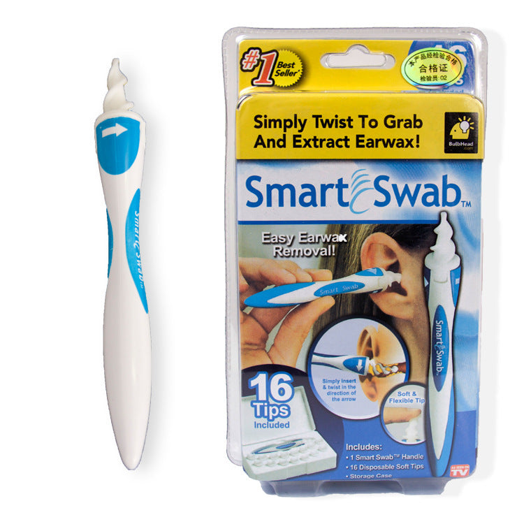 Smart Swab Spiral Rotating Ear Cleaner