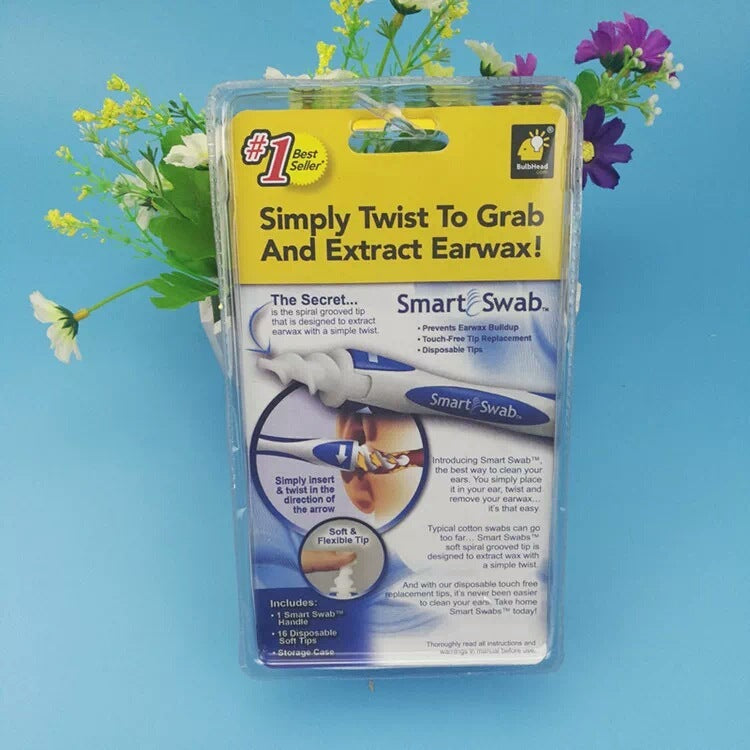 Smart Swab Spiral Rotating Ear Cleaner